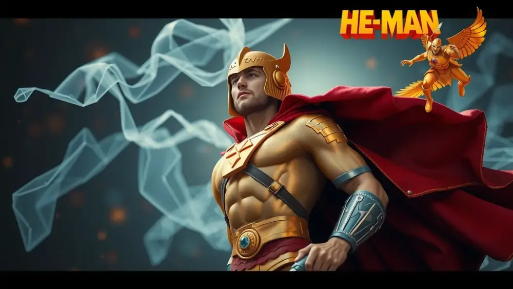A história do Príncipe Adam e sua transformação no herói He-Man